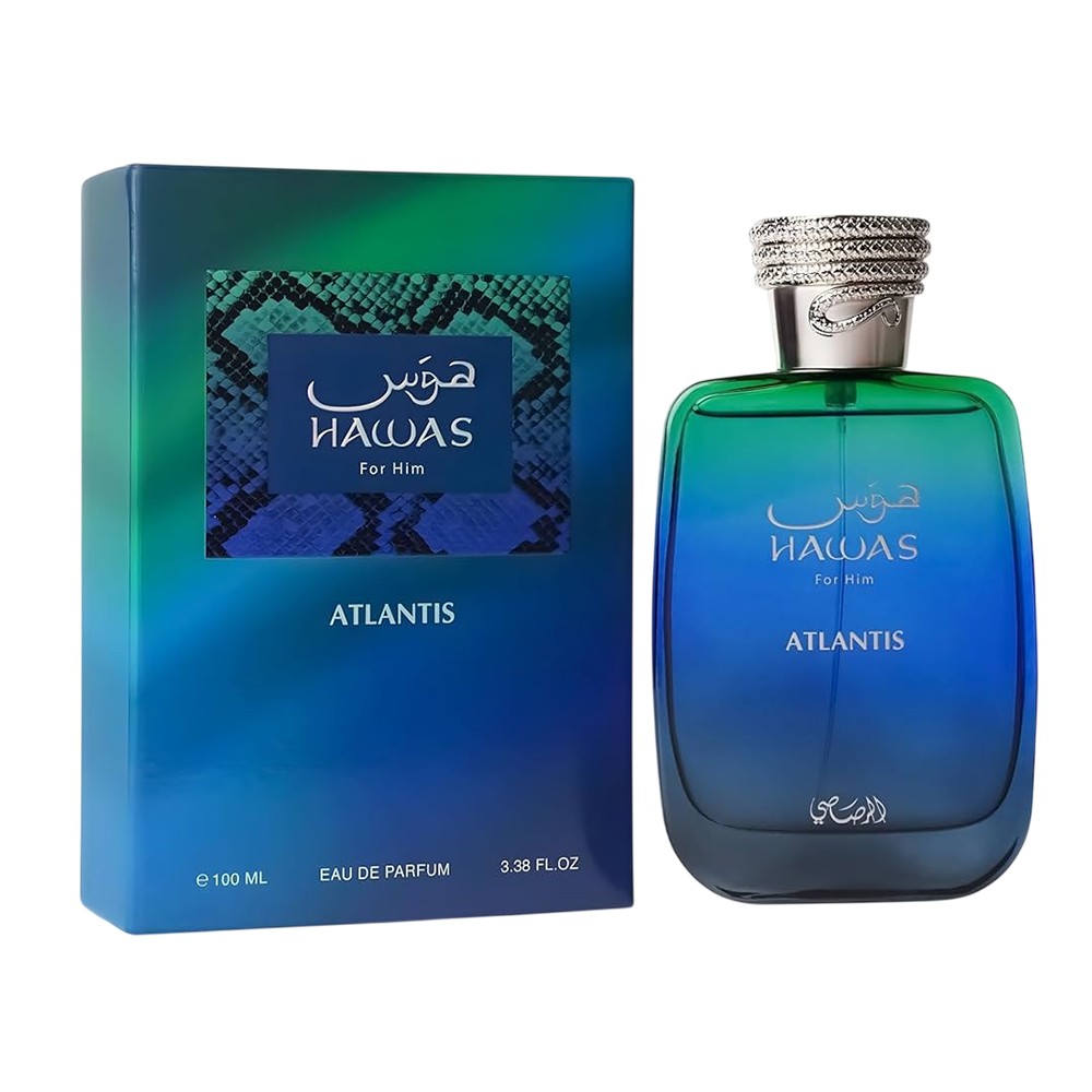 RASASI HAWAS ATLANTIS MAN 3.4OZ EDP