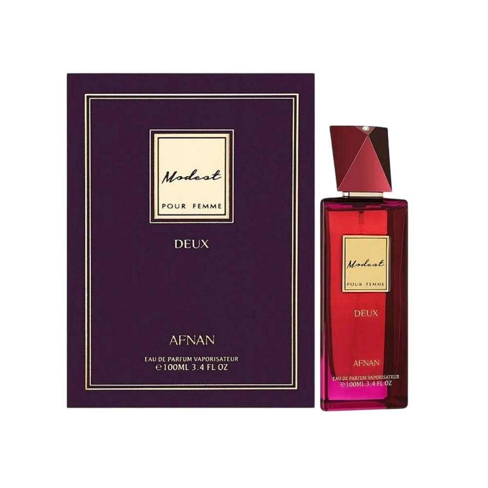 AFNAN MODEST DEUX WOMEN 3.4OZ EDP SP