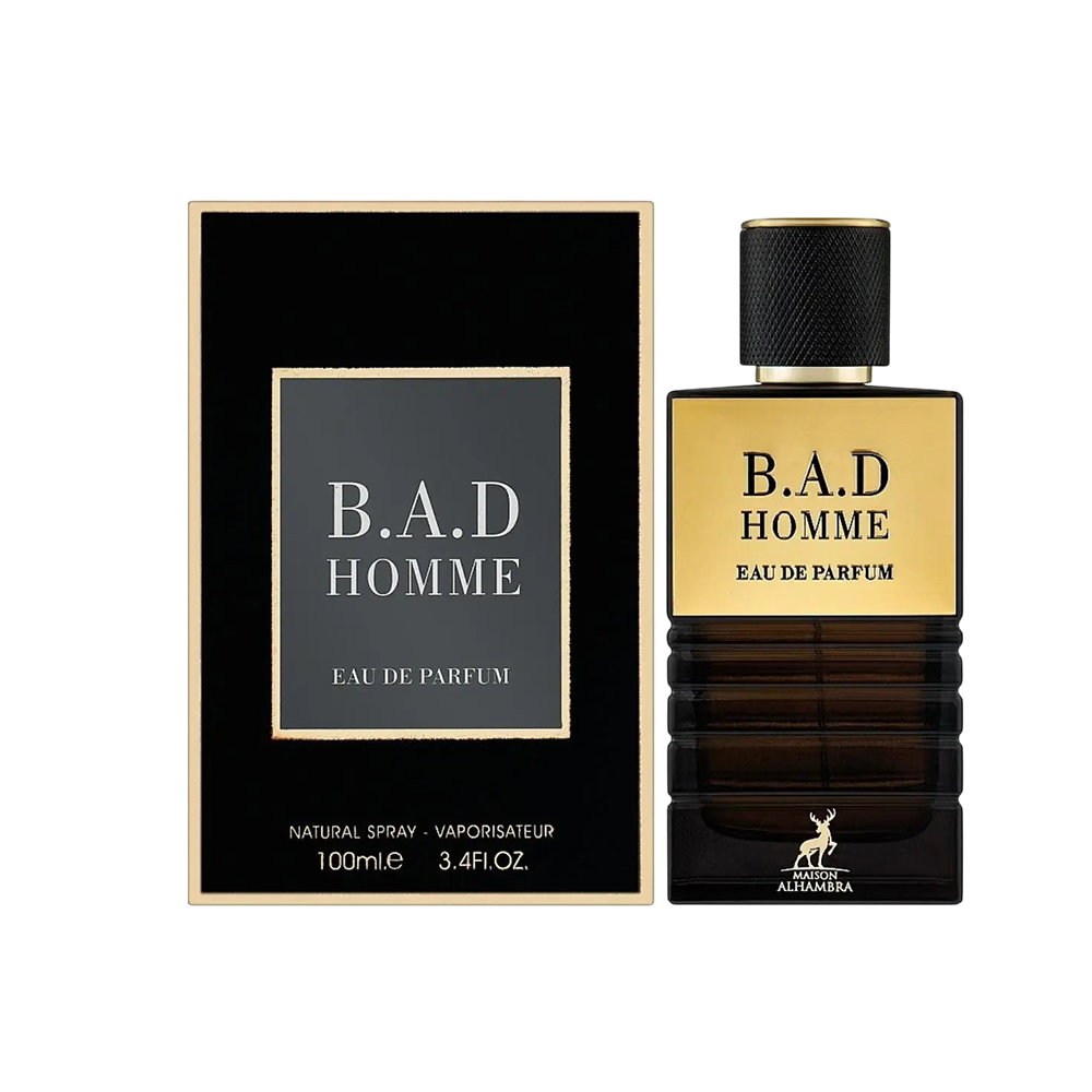 MAISON ALHAMBRA BAD HOMME MEN 3.4 OZ EDP SP