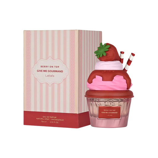 LATTAFA GIVE ME GOURMAND BERRY ON TOP 2.5 EDP SP