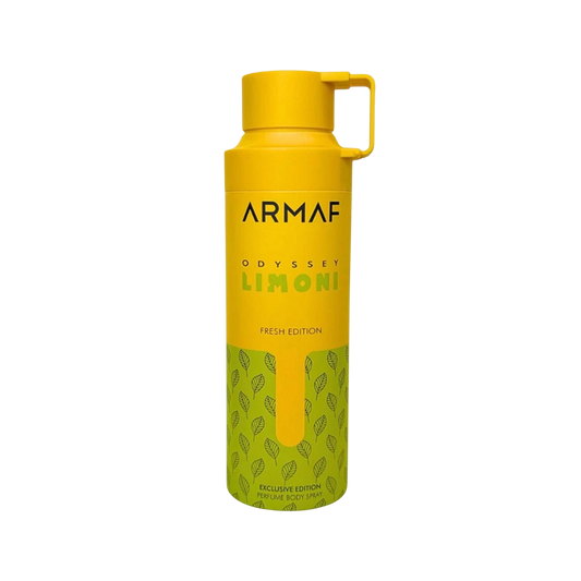 ARMAF BODY SPRAY ODYSSEY LIMONI MEN 6.8 OZ.