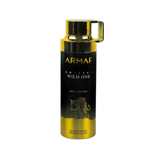 ARMAF BODY SPRAY ODYSSEY WILD ONE GOLD EDITION MEN 6.8 OZ.