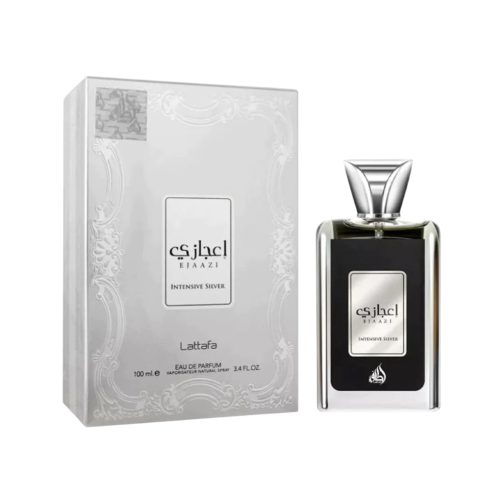 LATTAFA EJAAZI INTENSIVE SILVER UNISEX 3.4 OZ. EDP SP