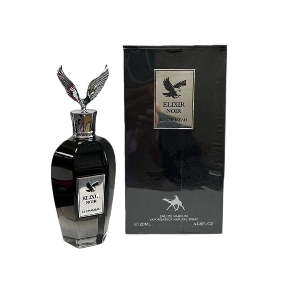 LE CHAMEAU ELIXIR  NOIR MEN 4.08 OZ  EDP SP