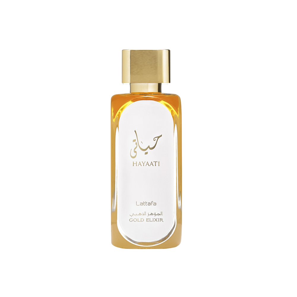 LATTAFA HAYAATI GOLD ELIXIR UNISEX 3.4 OZ. EDP SP