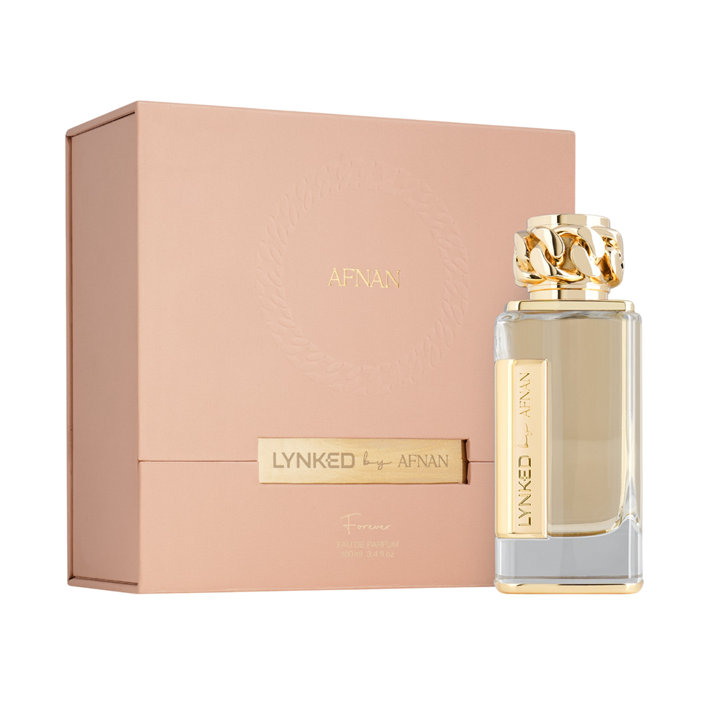 AFNAN LYNKED FOREVER GOLD WOMEN 3.4 OZ EDP SP