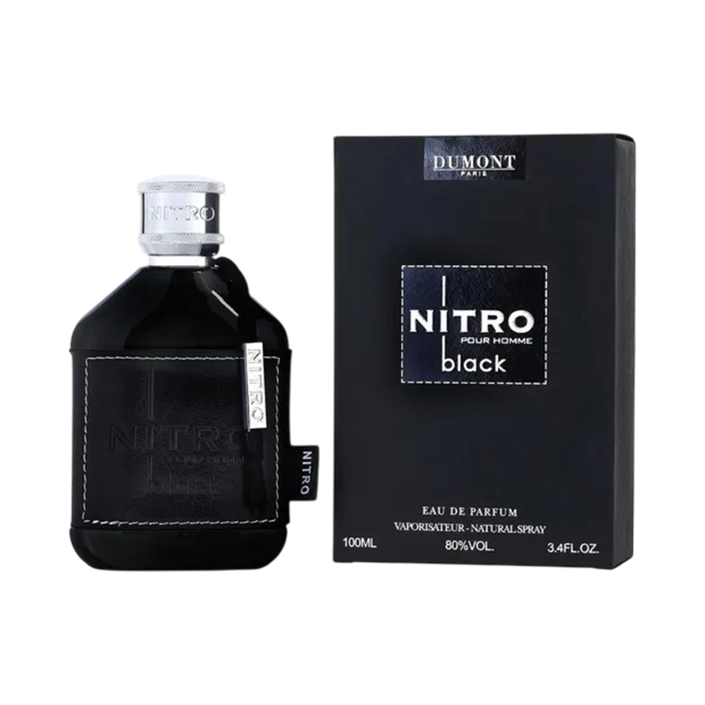 DUMONT NITRO POUR HOMME BLACK 3.4 OZ EDP SP
