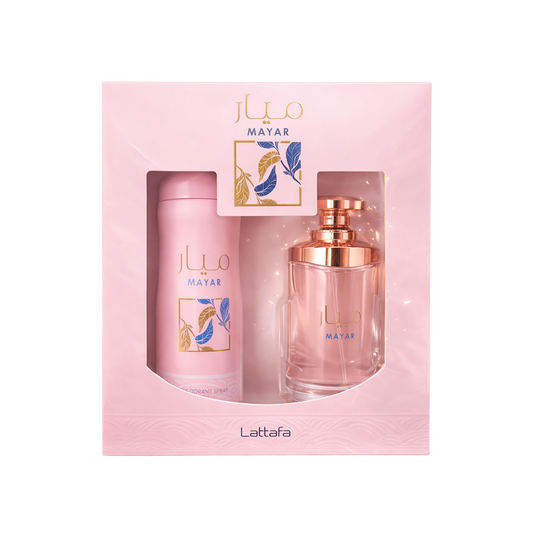 LATTAFA MAYAR 2 PCS GIFT SET WITH 3.4 OZ EDP + 6.8 OZ EDP