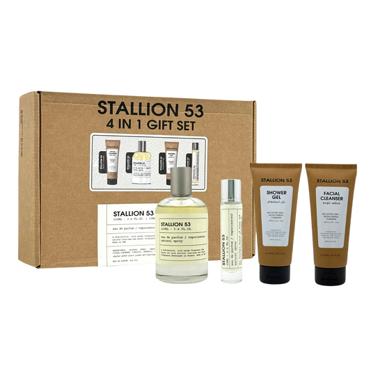 EMPER SET STALLION 53 GIFT SET 4 IN 1 3.4 OZ EDP SP