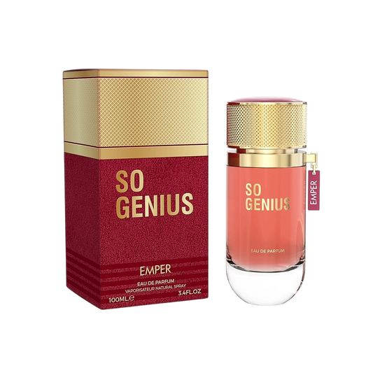 EMPER SO GENIUS WOMEN 3.4 OZ EDP SP