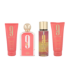 AFNAN SET 9AM WOMEN 4PCS 3.4 OZ EDP SP / SHOWER GEL / BODY MIST /BODY LOTION