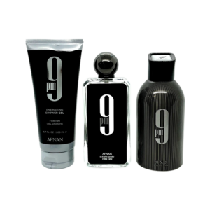 9pmblackset_1.png AFNAN SET 9PM MEN 3 PCS 3.4 OZ EDP SP
