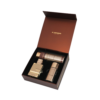 AL HARAMAIN SET 3 PCS AMBER OUD GOLD EDITION EXTREME UNISEX 2.5 OZ EDP SP + DEODORANT + 30ML