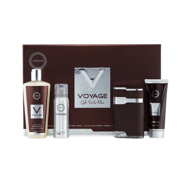 VoyageBrownSet.png ARMAF SET 4 PCS VOYAGE BROWN 3.4 OZ EDP SP