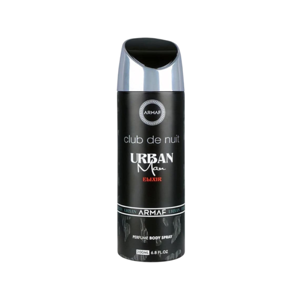 bodyspray_clubdenuit_urbanelixir.png ARMAF BODY SPRAY CLUB DE NUIT URBAN ELIXIR MEN 6.8 OZ.