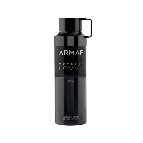 ARMAF BODY SPRAY ODYSSEY HOMME BLACK MEN 6.8 OZ.