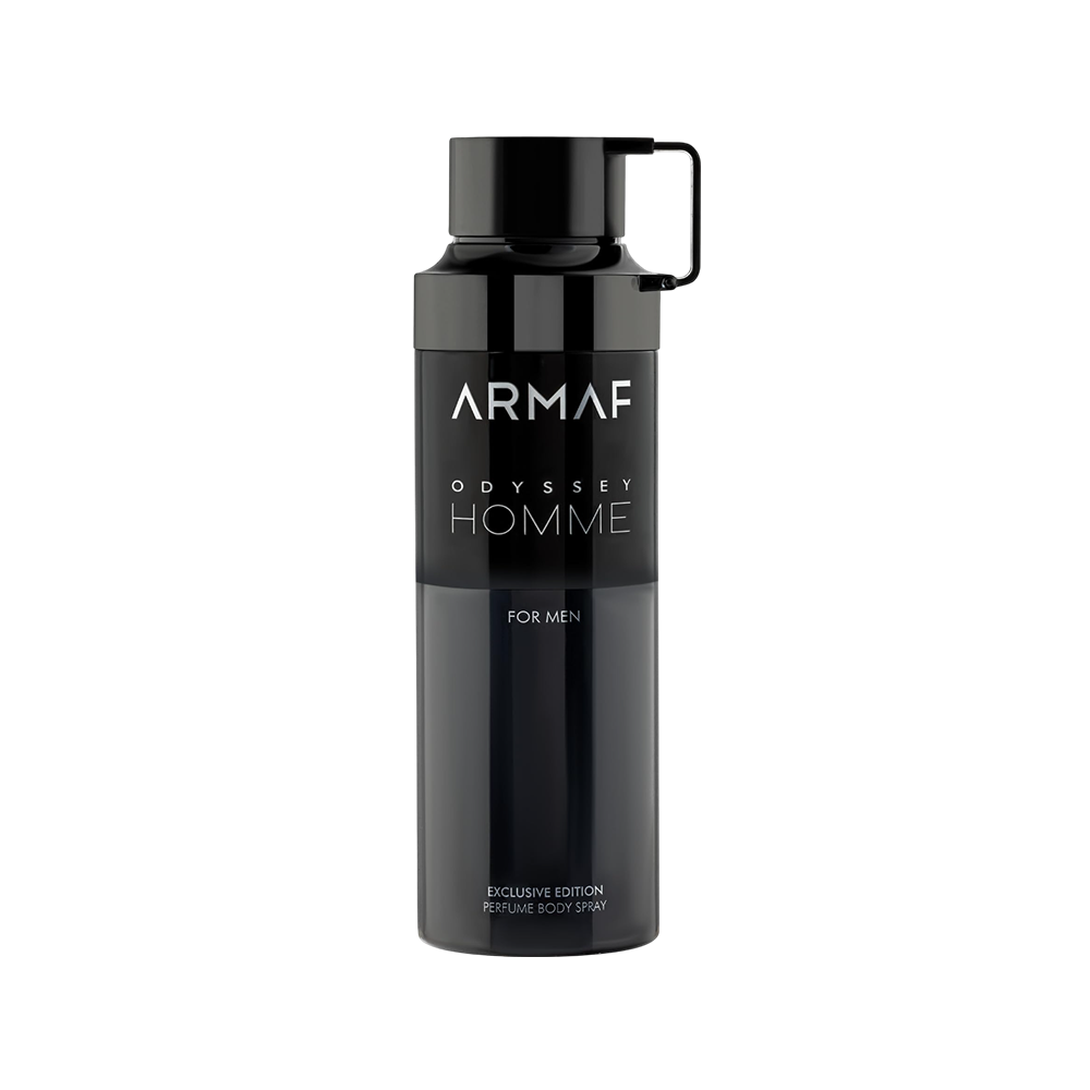 ARMAF BODY SPRAY ODYSSEY HOMME BLACK MEN 6.8 OZ.