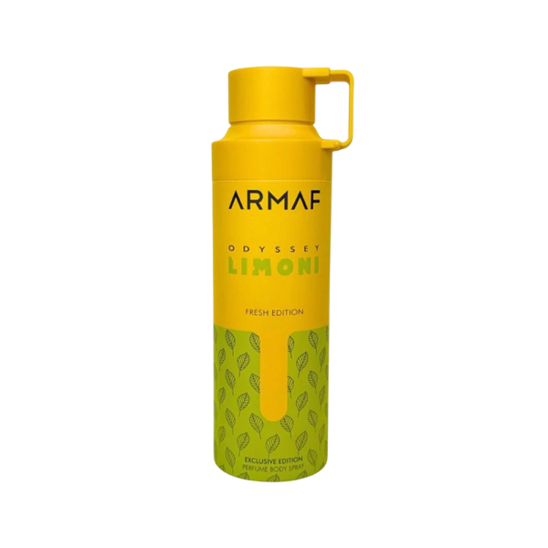 ARMAF BODY SPRAY ODYSSEY LIMONI MEN 6.8 OZ.