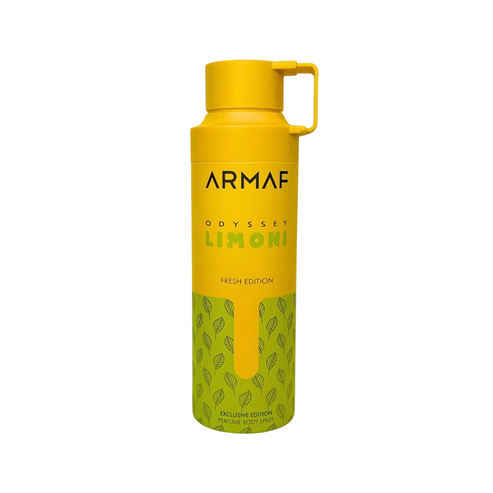ARMAF BODY SPRAY ODYSSEY LIMONI MEN 6.8 OZ.