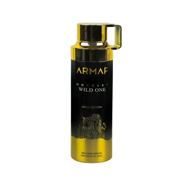 ARMAF BODY SPRAY ODYSSEY WILD ONE GOLD EDITION MEN 6.8 OZ.