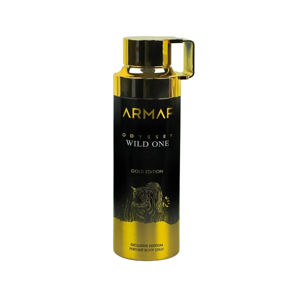 ARMAF BODY SPRAY ODYSSEY WILD ONE GOLD EDITION MEN 6.8 OZ.