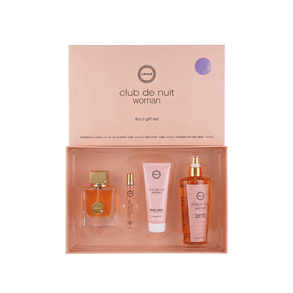 clubdenuit_woman_luxe.png ARMAF SET CLUB DE NUIT LUX 3.4 OZ EDP + 10ML TRAVEL + 3.4 BODY LOTION + 8.4 MIST