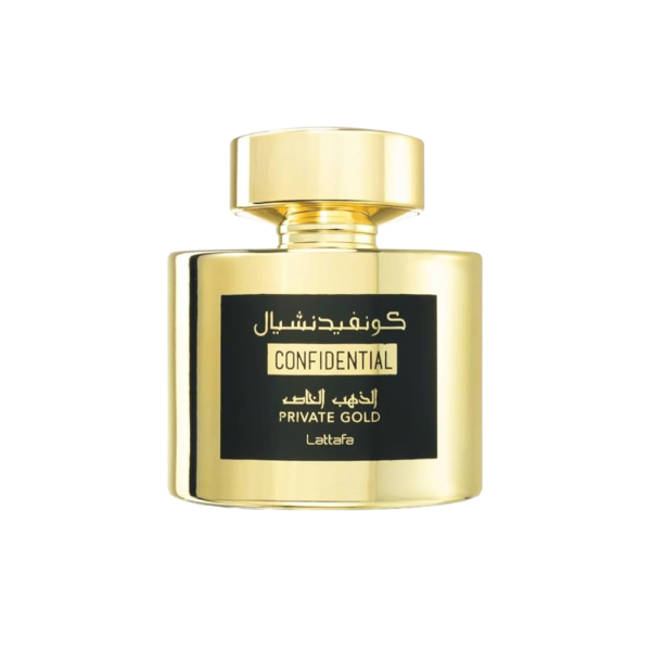 LATTAFA CONFIDENTIAL PRIVATE GOLD UNISEX 3.4 OZ. EDP SP