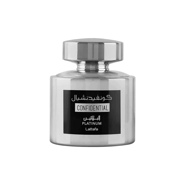 confidential_platinum_1.png LATTAFA CONFIDENTIAL PLATINUM MEN 3.4 OZ. EDP SP
