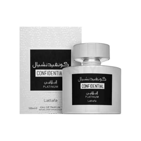 confidential_platinum_2.png LATTAFA CONFIDENTIAL PLATINUM MEN 3.4 OZ. EDP SP