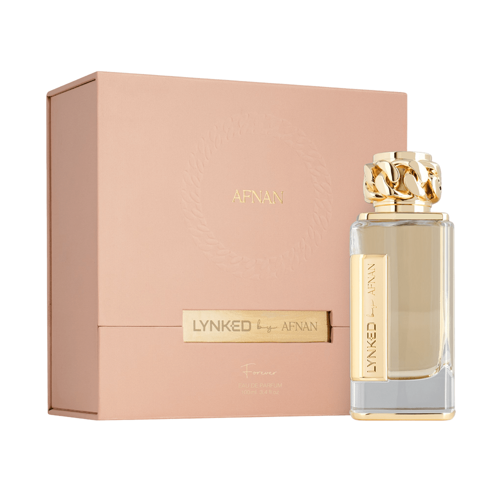 AFNAN LYNKED FOREVER GOLD WOMEN 3.4 OZ EDP SP