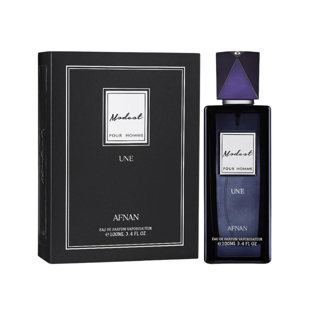 AFNAN MODEST UNE MEN 3.4 OZ EDP SP