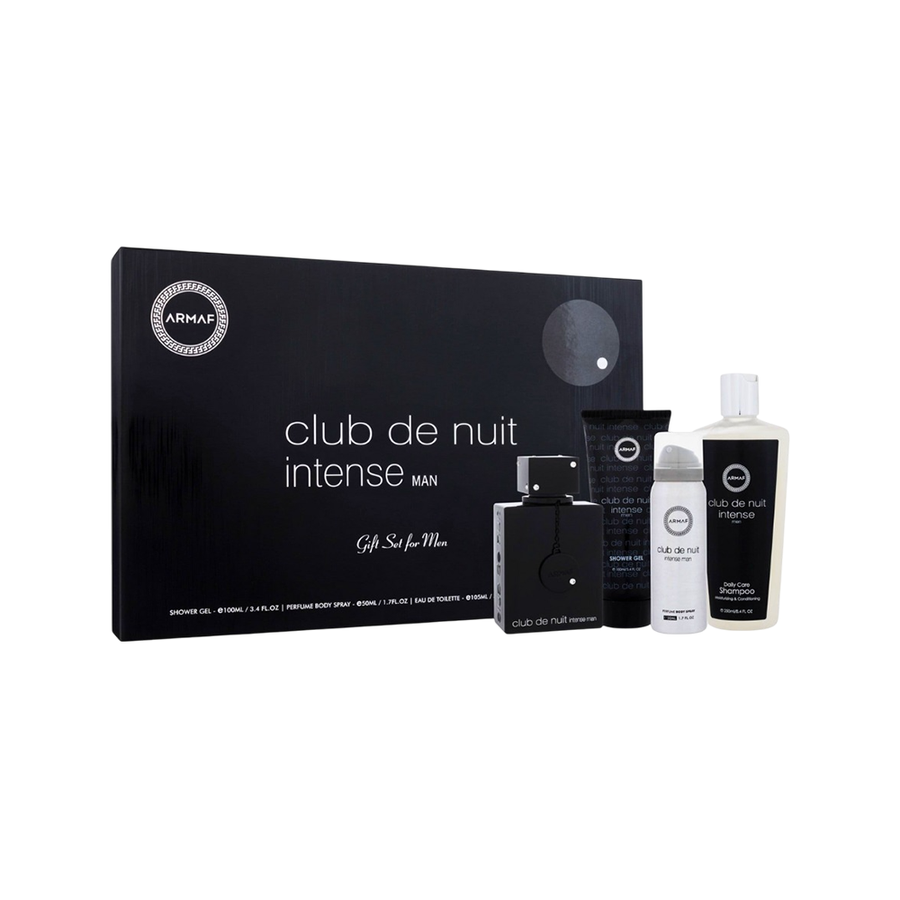 set_clubdenuit_intense.png ARMAF SET CLUB DE NUIT INTENSE MEN 4 PCS 3.4 OZ EDP SP