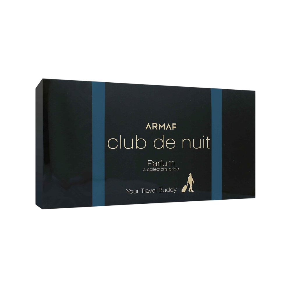 ARMAF SET CLUB DE NUIT INTENSE MEN EDP TRAVEL BUDDY SET INTENSE + PRECIEUX  CASE & POUCH