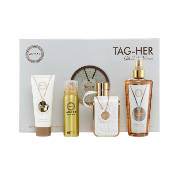 ARMAF SET TAG HER 4 PZAS 3.4 OZ EDP SP