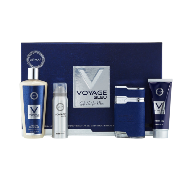 ARMAF SET VOYAGE BLEU 3.4 OZ. 4 PCS SET