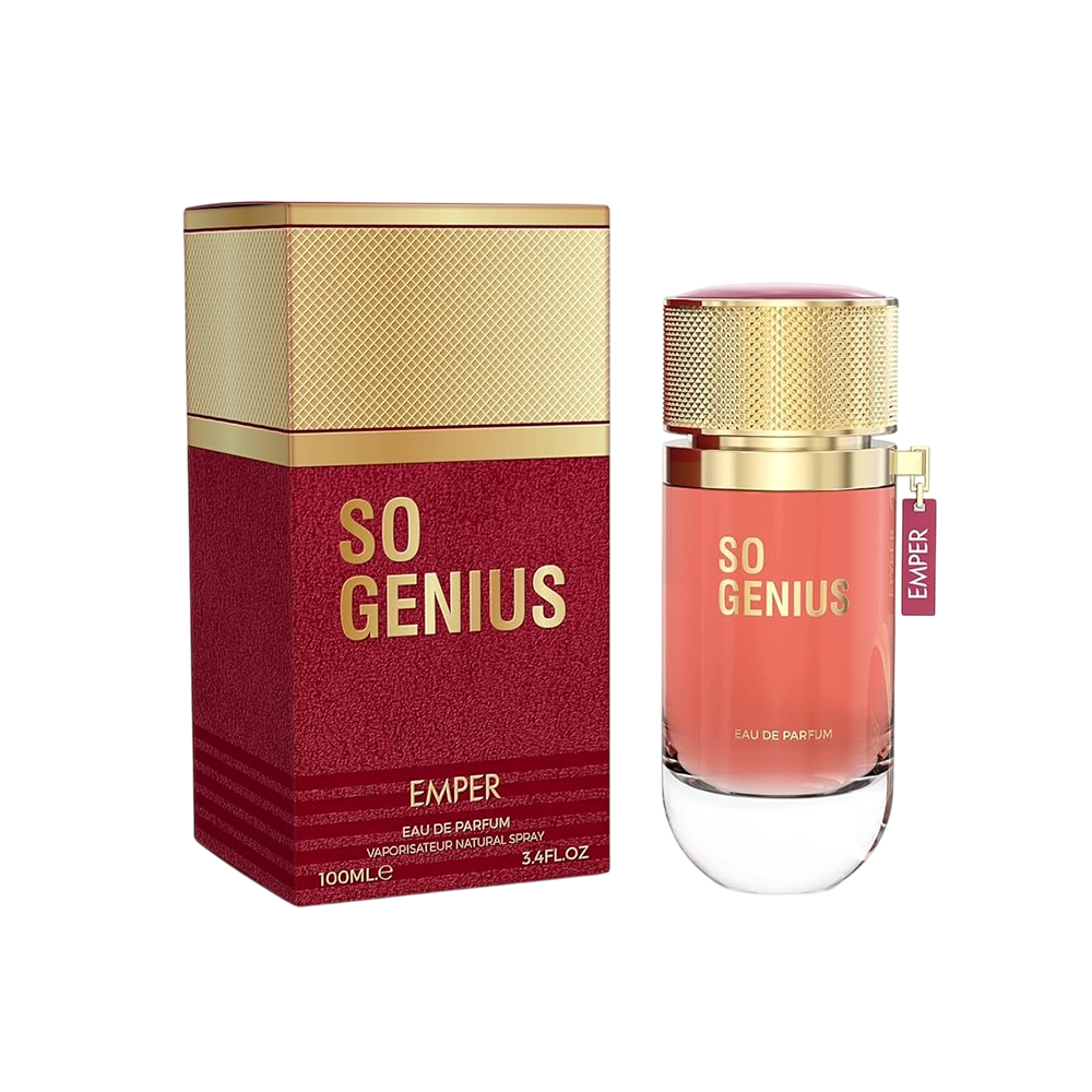 EMPER SO GENIUS WOMEN 3.4 OZ EDP SP