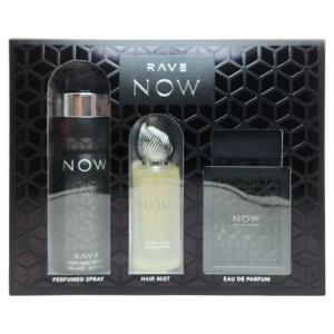 02xmufslxt.png LATTAFA SET RAVE NOW MEN 3PCS 3.4 OZ EDP SP / 6.7 OZ DEO / 1.7 OZ HAIRMIST