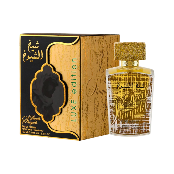 SHEIKHALSHUYUKH2.png LATTAFA SHEIKH AL SHUYUKH LUXE EDITION MEN 3.4 OZ. EDP SP
