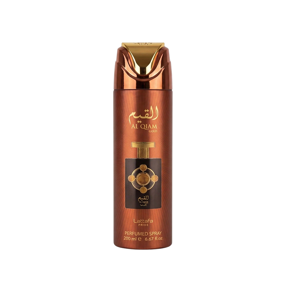 LATTAFA BODY SPRAY PRIDE AL QIAM GOLD UNISEX 6.7 OZ