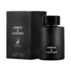 MAISON ALHAMBRA AMBER & LEATHER MEN 3.4 OZ EDP SP