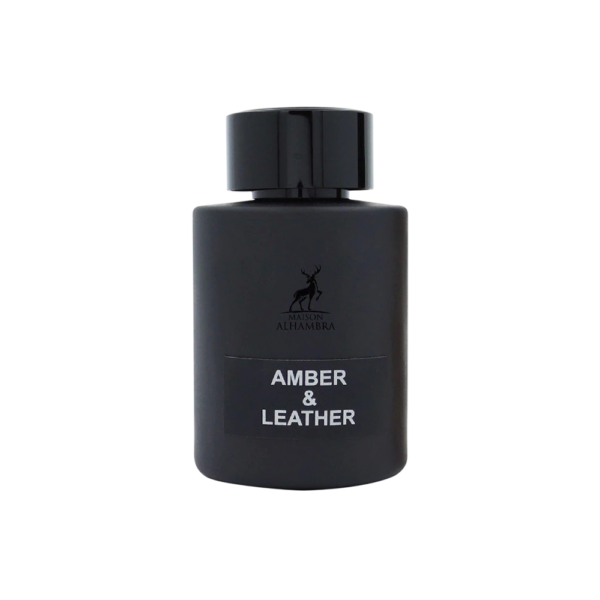 MAISON ALHAMBRA AMBER & LEATHER MEN 3.4 OZ EDP SP