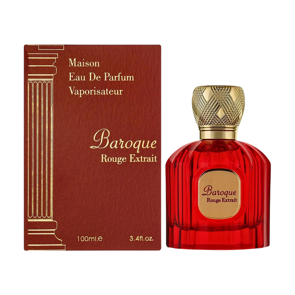 MAISON ALHAMBRA BAROQUE ROUGE EXTRAIT MEN 3.4 OZ  EDP SP