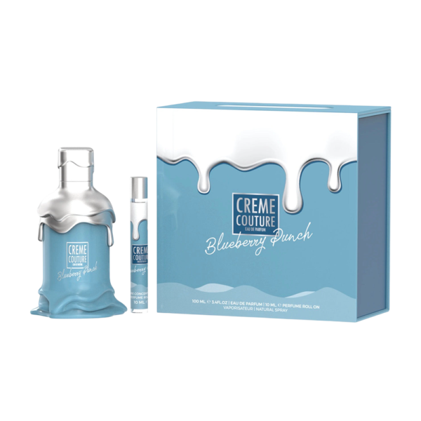 LECHAMEAU BLUEBERRY PUNCH CREME COUTURE UNISEX 3.4 OZ EDP SP 0.33 OZ ROLL ON