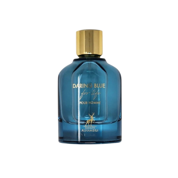 MAISON ALHAMBRA DARING FOR LIFE BLUE MEN 3.4 OZ EDP SP