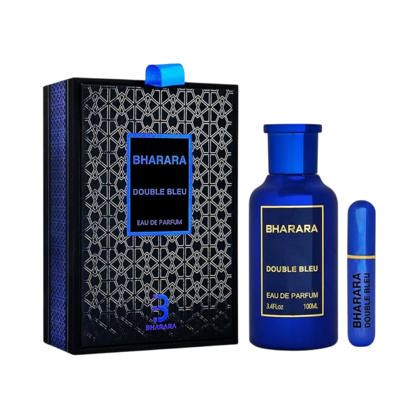 double-bleu_2.png BHARARA DOUBLE BLEU POUR HOMME MEN 3.4 OZ. EDP SP
