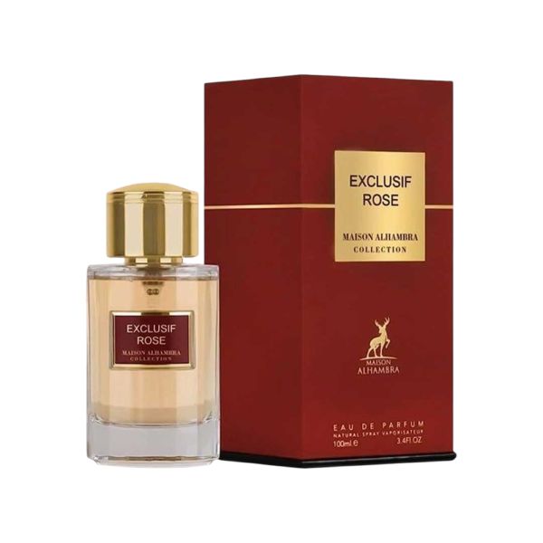 MAISON ALHAMBRA EXCLUSIF ROSE WOMEN 3.4 OZ EDP SP