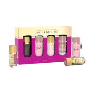 SET EMPER GENIUS WOMEN 4 PCS LOVER, BLUSH, SELINA, ROSE 0.845 OZ EDP SP