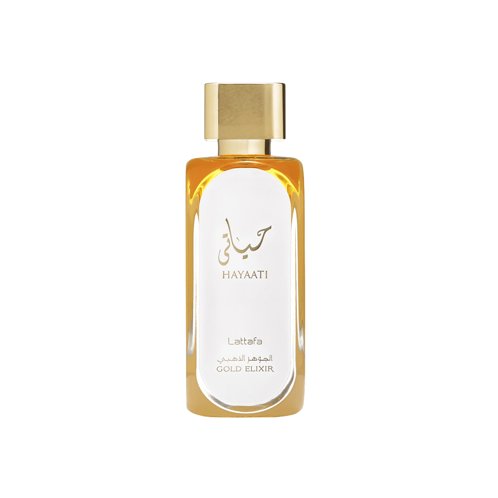 LATTAFA HAYAATI GOLD ELIXIR UNISEX 3.4 OZ. EDP SP