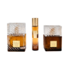 LATTAFA KHAMRAH QAHWA 3 PCS GIFTSET WITH 3.4 OZ EDP + 0.4 OZ TRAVEL SPRAY + HAIRMIST