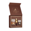 LATTAFA KHAMRAH QAHWA 3 PCS GIFTSET WITH 3.4 OZ EDP + 0.4 OZ TRAVEL SPRAY + HAIRMIST